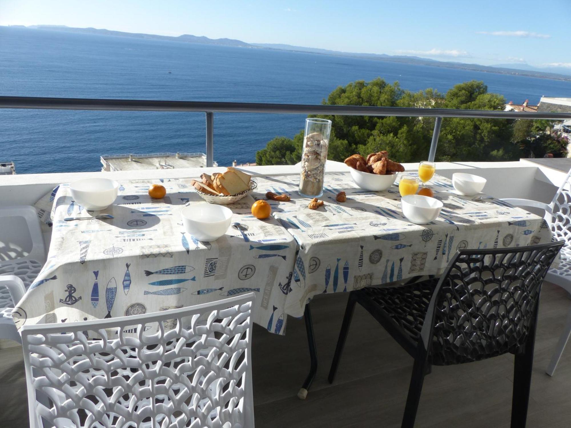 Appartement Vues Mer Proche Plage Rosas Exteriör bild